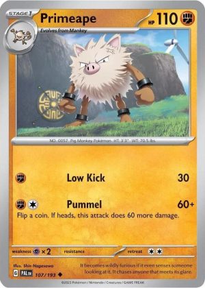 Primeape - 107/193: Miscellaneous Cards & Products