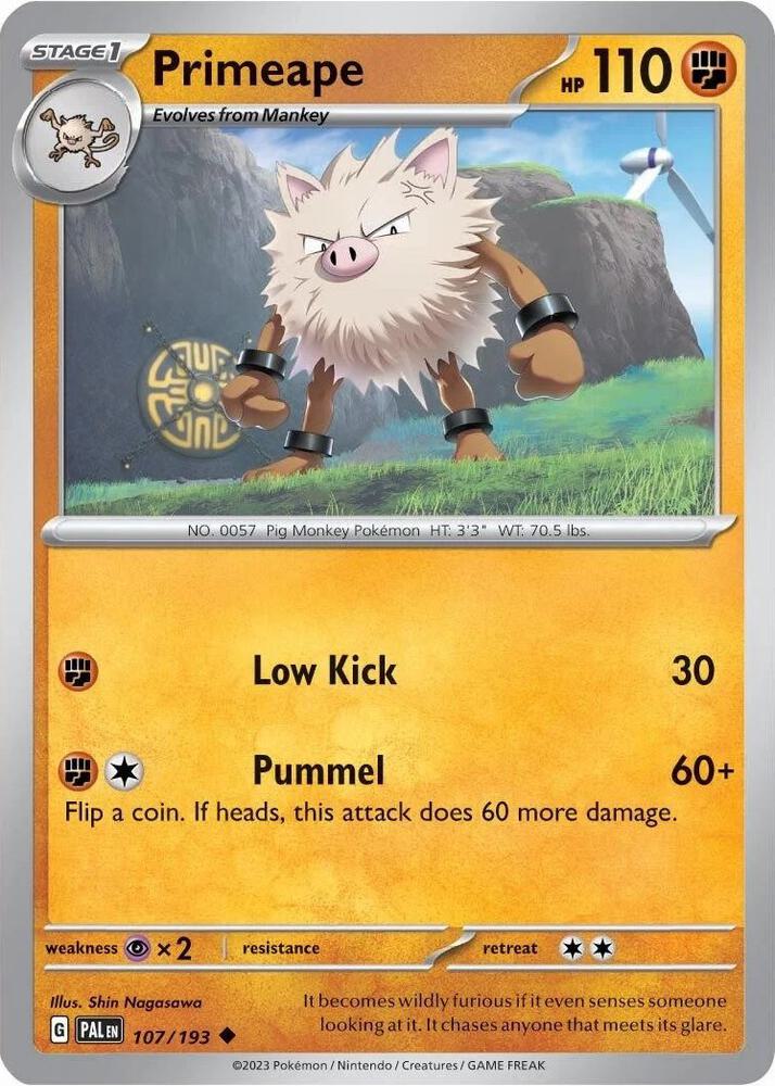 Primeape - 107/193: Miscellaneous Cards & Products