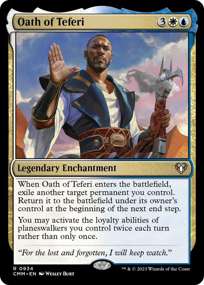 Oath of Teferi - 934: Commander Masters
