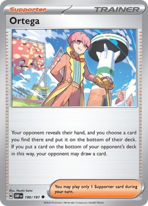Ortega - 190/197: SV03: Obsidian Flames