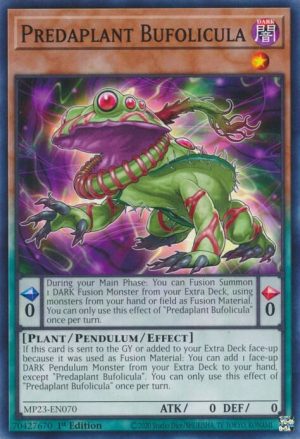 Predaplant Bufolicula - MP23-EN070: 25th Anniversary Tin: Dueling Heroes Mega Pack