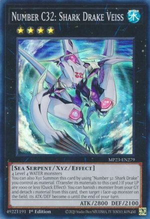 Number C32: Shark Drake Veiss - MP23-EN279: 25th Anniversary Tin: Dueling Heroes Mega Pack