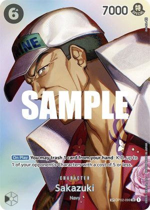 Sakazuki (SP) - OP02-099: Kingdoms of Intrigue