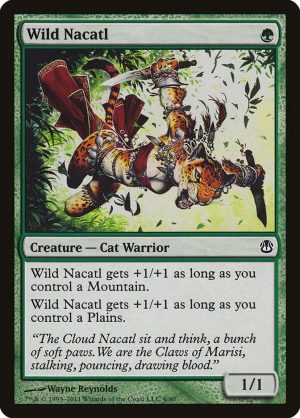 Wild Nacatl - 4: Duel Decks: Ajani vs. Nicol Bolas