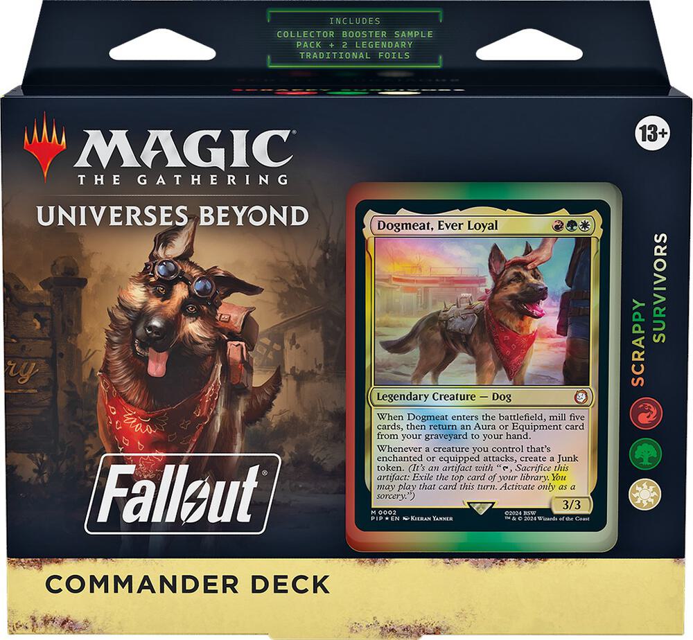 Commander Deck - Scrappy Survivors: Universes Beyond: Fallout