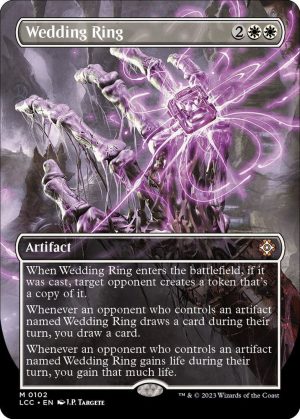 Wedding Ring (Borderless) - 102: Commander: The Lost Caverns of Ixalan