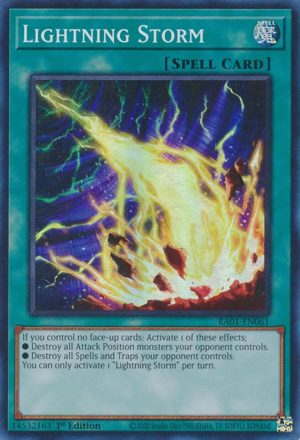 Lightning Storm - RA01-EN061: 25th Anniversary Rarity Collection