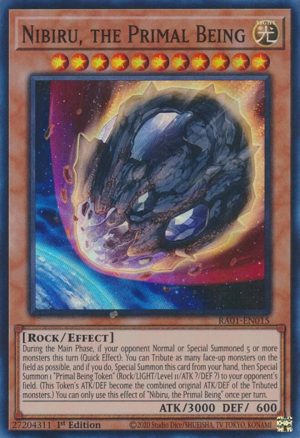 Nibiru, the Primal Being - RA01-EN015: 25th Anniversary Rarity Collection