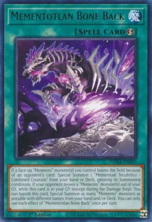 Mementotlan Bone Back - VASM-EN010: Valiant Smashers