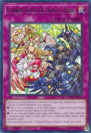 Stained Glass of Light & Dark - VASM-EN045: Valiant Smashers
