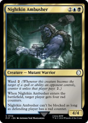 Nightkin Ambusher - 112: Universes Beyond: Fallout