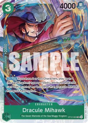 Dracule Mihawk - ST12-003: Starter Deck 12: Zoro and Sanji
