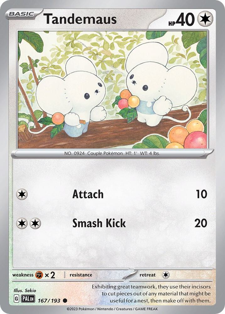 Tandemaus (Cosmos Foil) - 167/193: Miscellaneous Cards & Products