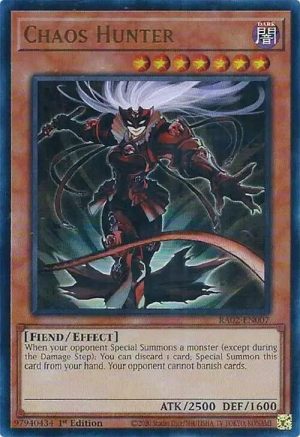 Chaos Hunter (UR) - RA02-EN007: 25th Anniversary Rarity Collection II