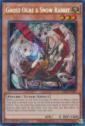 Ghost Ogre & Snow Rabbit (Alternate Art) (Secret Rare) - RA02-EN009: 25th Anniversary Rarity Collection II