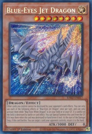 Blue-Eyes Jet Dragon (Secret Rare) - RA02-EN017: 25th Anniversary Rarity Collection II