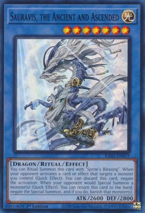 Sauravis, the Ancient and Ascended - RA02-EN019: 25th Anniversary Rarity Collection II