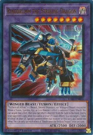 Rindbrumm the Striking Dragon (UR) - RA02-EN025: 25th Anniversary Rarity Collection II