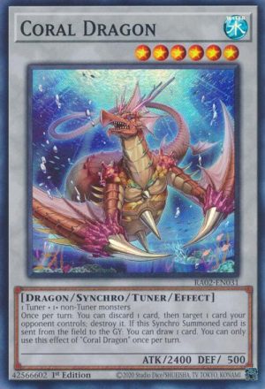 Coral Dragon - RA02-EN031: 25th Anniversary Rarity Collection II