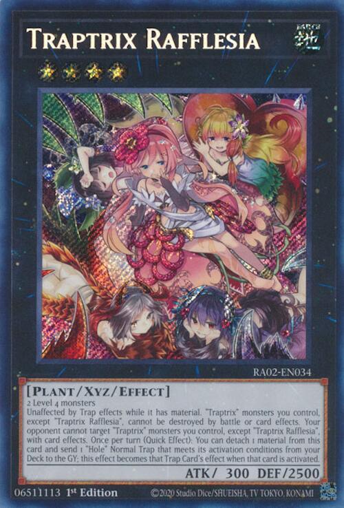 Traptrix Rafflesia (Secret Rare) - RA02-EN034: 25th Anniversary Rarity Collection II