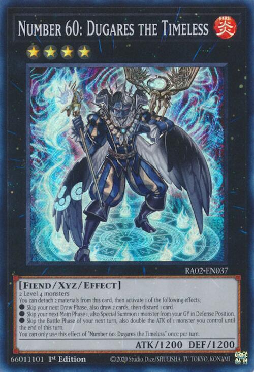 Number 60: Dugares the Timeless - RA02-EN037: 25th Anniversary Rarity Collection II
