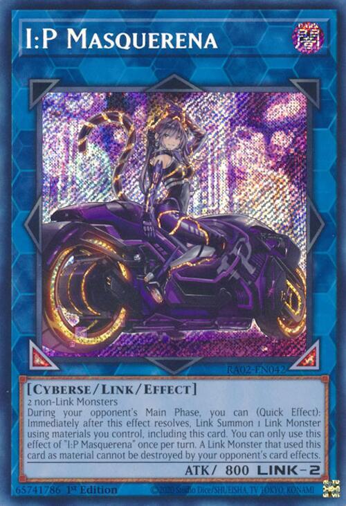 I:P Masquerena (Alternate Art) (Secret Rare) - RA02-EN042: 25 Anniversary Rarity Collection II