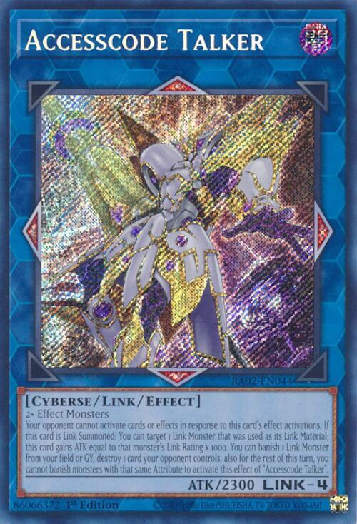 Accesscode Talker (Secret Rare) - RA02-EN044: 25th Anniversary Rarity Collection II