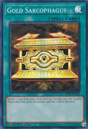 Gold Sarcophagus - RA02-EN052: 25th Anniversary Rarity Collection II