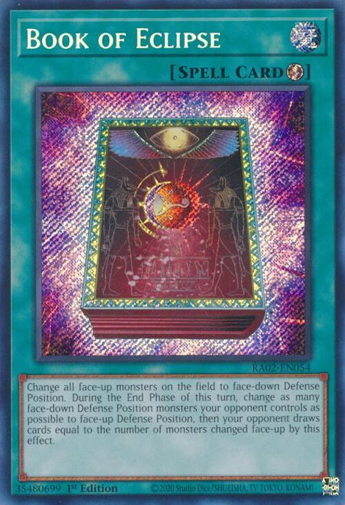 Book of Eclipse (Secret Rare) - RA02-EN054: 25th Anniversary Rarity Collection II