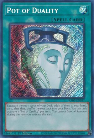 Pot of Duality (Secret Rare) - RA02-EN057: 25th Anniversary Rarity Collection II