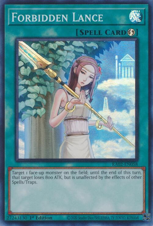Forbidden Lance - RA02-EN058: 25th Anniversary Rarity Collection II