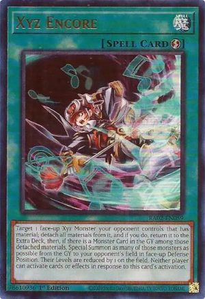 Xyz Encore (UR) - RA02-EN059: 25th Anniversary Rarity Collection II
