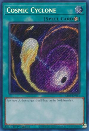 Cosmic Cyclone (Secret Rare) - RA02-EN061: 25th Anniversary Rarity Collection II