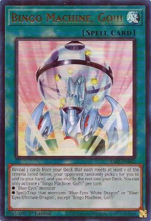 Bingo Machine, Go!!! (UR) - RA02-EN062: 25th Anniversary Rarity Collection II