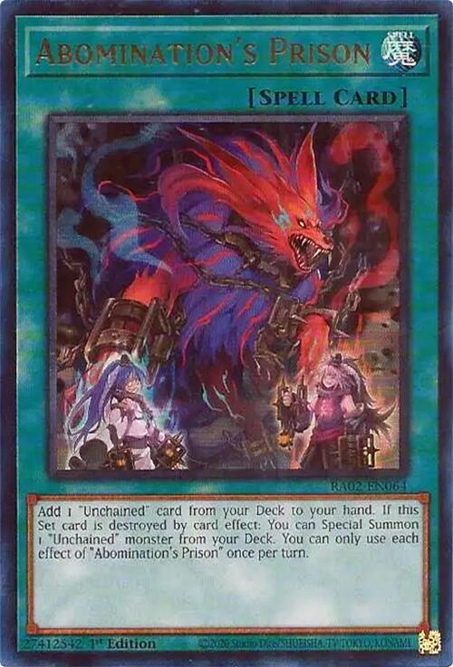 Abomination's Prison (UR) - RA02-EN064: 25th Anniversary Rarity Collection II