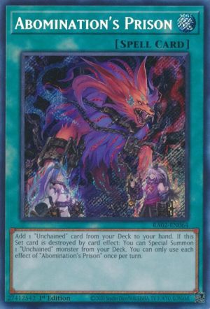 Abomination's Prison (Secret Rare) - RA02-EN064: 25th Anniversary Rarity Collection II