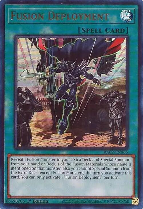 Fusion Deployment (UR) - RA02-EN065: 25th Anniversary Rarity Collection II