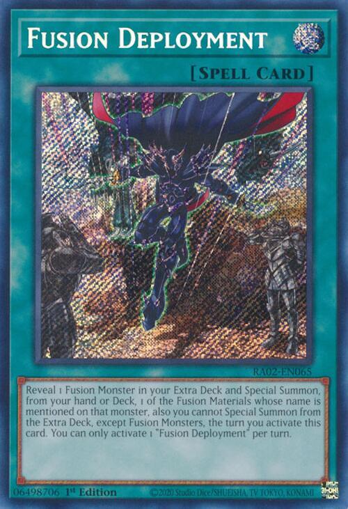 Fusion Deployment (Secret Rare) - RA02-EN065: 25th Anniversary Rarity Collection II