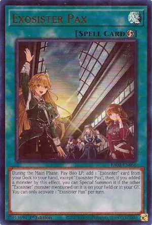 Exosister Pax (UR) - RA02-EN066: 25th Anniversary Rarity Collection II