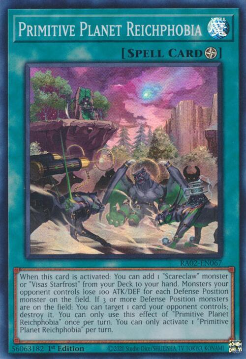 Primitive Planet Reichphobia - RA02-EN067: 25th Anniversary Rarity Collection II