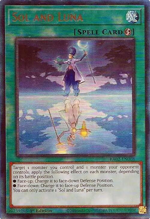 Sol and Luna (PUR) - RA02-EN068: 25th Anniversary Rarity Collection II