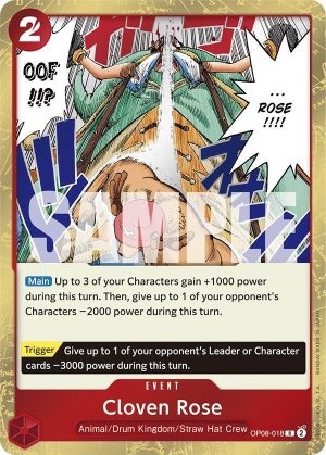 Cloven Rose - OP08-018: Two Legends