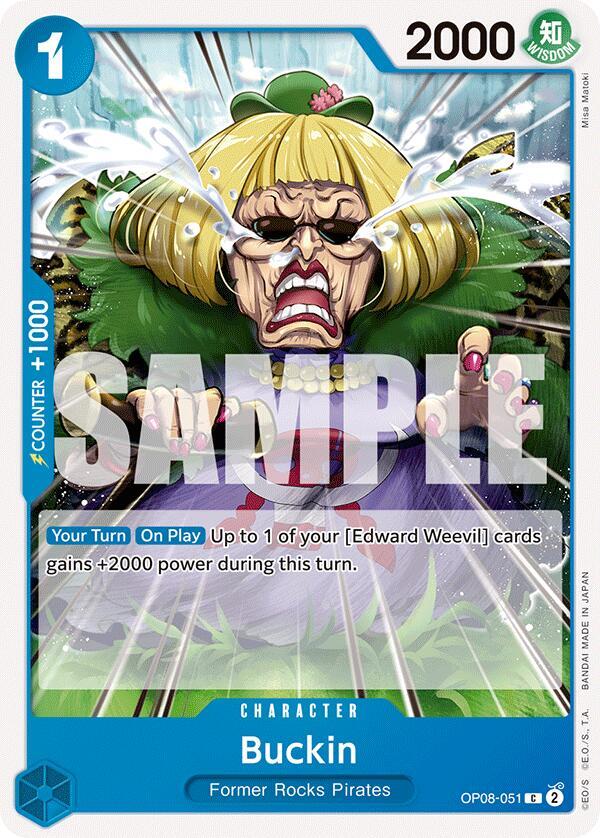 Buckin - OP08-051: Two Legends