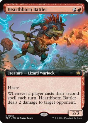 Hearthborn Battler (Extended Art) - 361: Bloomburrow