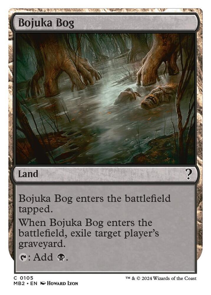 Bojuka Bog (White Border) - 105: Mystery Booster 2