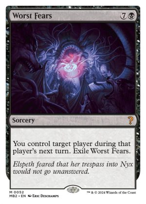 Worst Fears (White Border) - 52: Mystery Booster 2