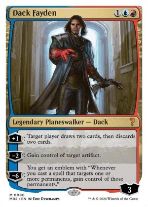 Dack Fayden (White Border) - 80: Mystery Booster 2