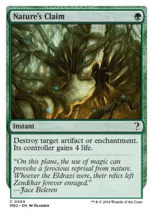 Nature's Claim (White Border) - 69: Mystery Booster 2