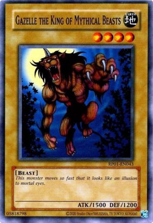 Gazelle the King of Mythical Beasts - RP01-EN043: Retro Pack (2020 Date Reprint)