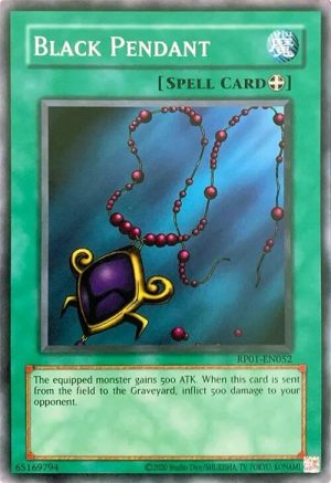 Black Pendant - RP01-EN052: Retro Pack (2020 Date Reprint)